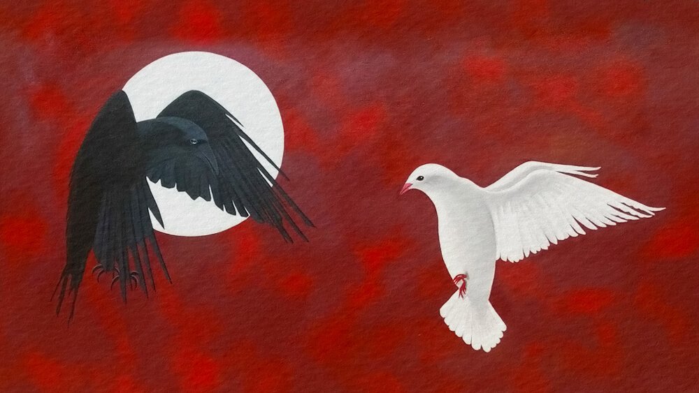 Truyện Quạ và đàn bồ câu - Truyện Cổ Tích