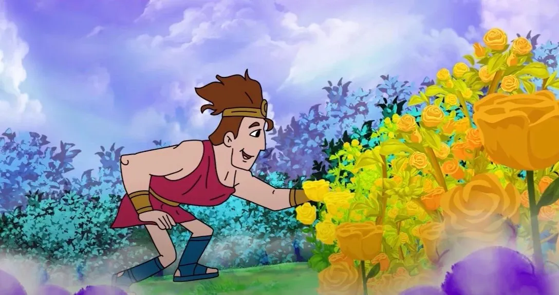 Truyện Sự tích hoa hồng vàng - Truyện Cổ Tích