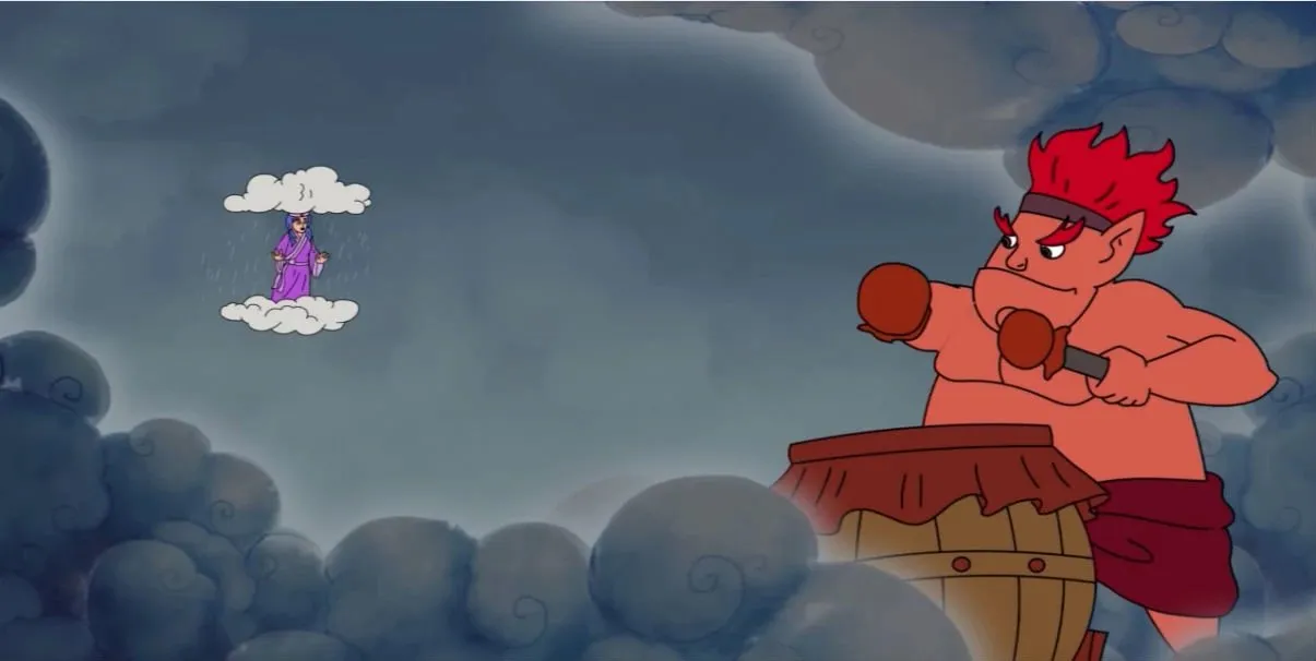 Truyện Sự tích sấm sét - Truyện Cổ Tích