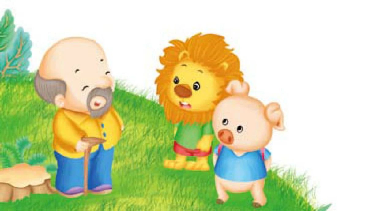 Truyện Sư Tử và Lợn Con - Truyện Cổ Tích