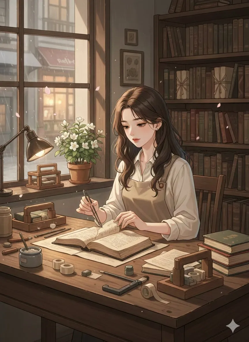 Truyện Tiệm Vá Chữ Sau Mưa - Violet