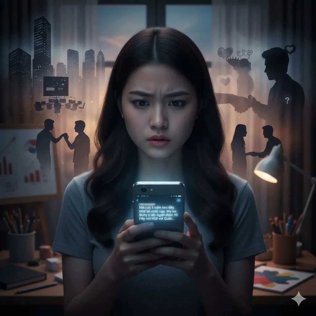 Truyện Tin Nhắn Từ Tương Lai - Ho&agrave;ng Ph&uacute;c