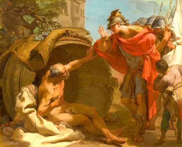 Truyện Tổng hợp một số giai thoại vui về Diogenes - Truyện Cổ Tích
