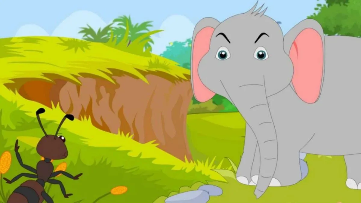 Truyện Truyện ngụ ngôn Kiến và Voi - Truyện Cổ Tích