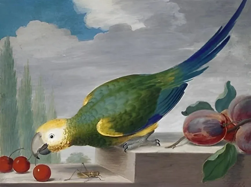 Truyện Vẹt và châu chấu - Truyện Cổ Tích