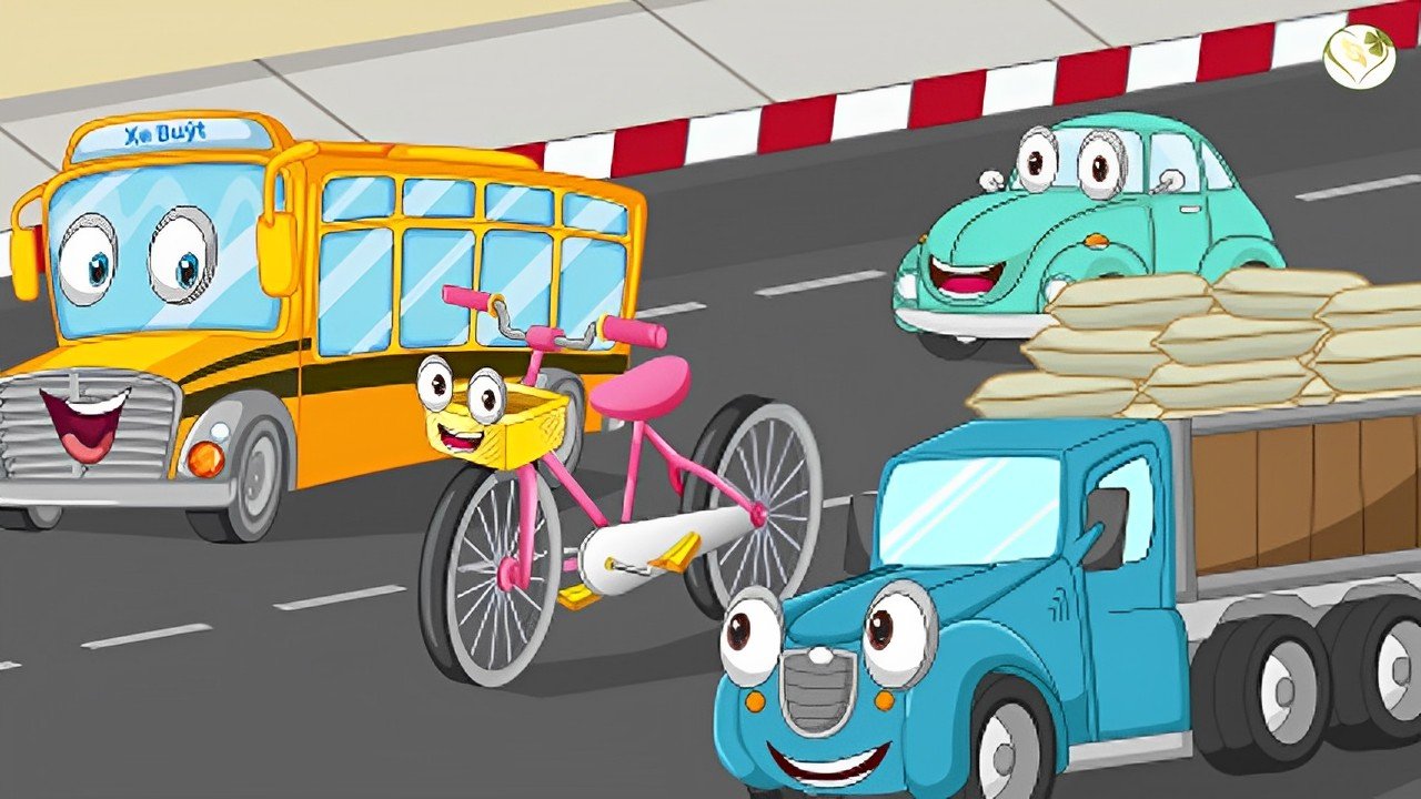 Truyện Xe đạp con trên đường phố - Truyện Cổ Tích